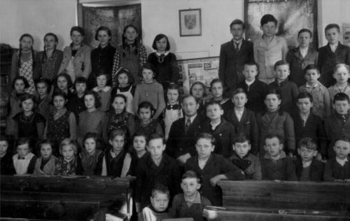 Volksschulklasse von 1938