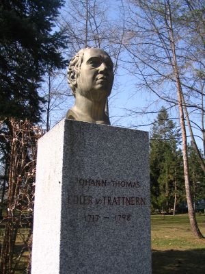 Thomas von Trattner, Büste