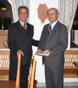 Urkunde f&uuml;r Otto Karst