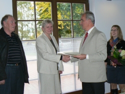 Ehrung von Christine und Fritz Thier