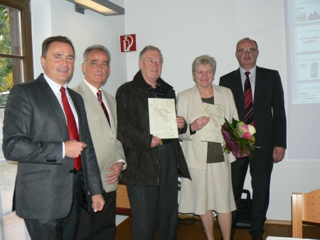 Ehrung von Christine und Fritz Thier