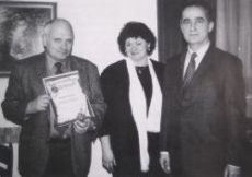 Ehrung von Peter Fischer