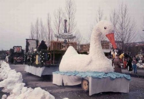 Blochziehen 1984, Gruppe des Eisstockvereins