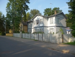 Holzvilla in Jurmala